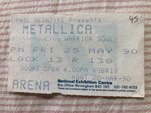 Metallica / Warrior Soul on May 25, 1990 [815-small]