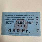Ozzy Osbourne / Y & T on Dec 15, 1983 [105-small]