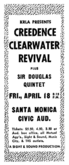 Creedence Clearwater Revival / Sir Douglas Quintet on Apr 18, 1970 [107-small]
