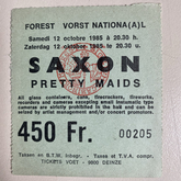 Saxon / Pretty Maids on Oct 12, 1985 [203-small]