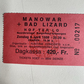 Manowar / Bad Lizard on Apr 6, 1986 [210-small]