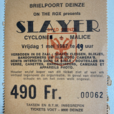 Slayer / Cyclone / Malice on May 1, 1987 [238-small]