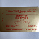 Motorhead / King Diamond / Destruction on Nov 23, 1987 [250-small]