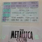 Metallica / Corrosion Of Conformity on May 18, 1997 [409-small]