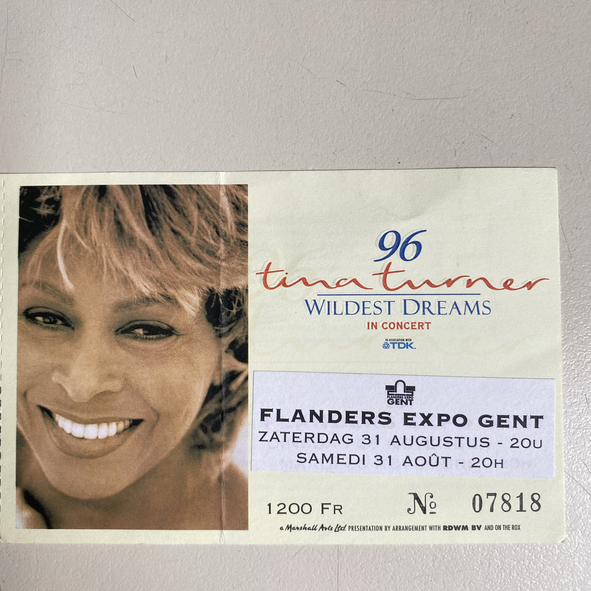 Tina Turner Concert & Tour History Concert Archives
