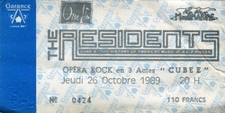 The Residents on Oct 10, 1989 [884-small]