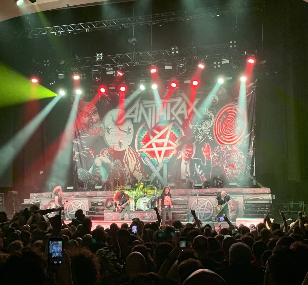 Anthrax Concert & Tour History (Updated for 2022 - 2023) | Concert ...