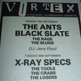 The Ants / Black Slate / The Rage / The Slugs on Sep 19, 1977 [068-small]
