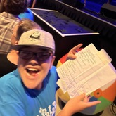 Tynoceros soiling himself after Jimmy gave him his setlist, Less Than Jake / Bowling for Soup / The Aquabats! / Don't Panic on Jul 9, 2022 [756-small]