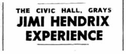 Jimi Hendrix / Lot 5 on Feb 14, 1967 [216-small]