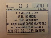 Neil Diamond on Feb 6, 1989 [026-small]