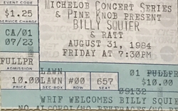 Billy Squier / Ratt on Aug 31, 1984 [364-small]
