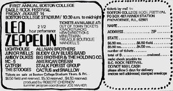 Led Zeppelin / Allman Brothers Band / The Amboy Dukes / The Stooges / Mitch Ryder / MC5 / Big Brother And The Holding Company / Buddy Guy Blues Band / Lighthouse / Catfish / American Dream / Stalk-Forrest Group / Swallow on Aug 14, 1970 [537-small]