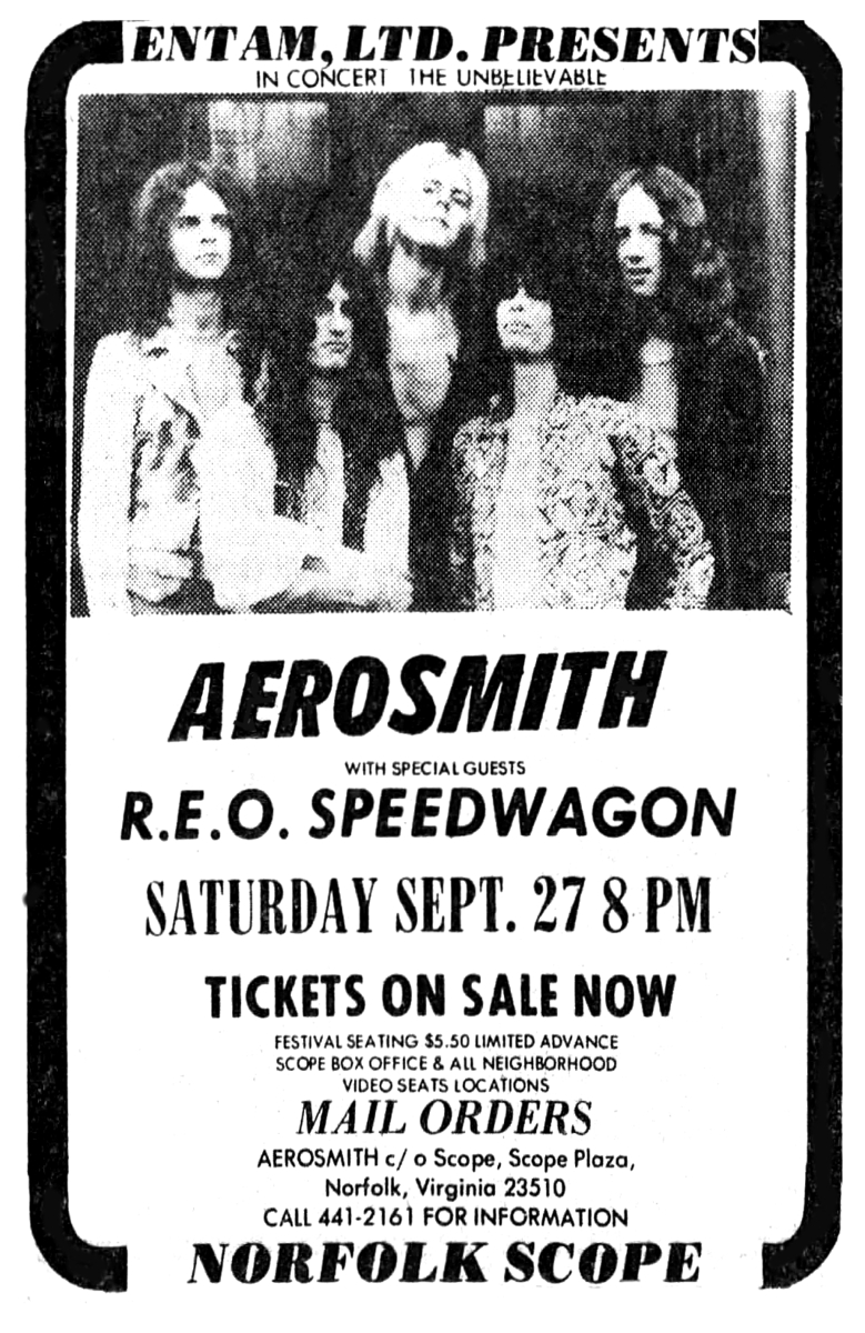 reo speedwagon tour 1975