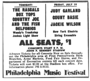 The Rascals / The Box Tops / Country Joe & The Fish / The Delfonics on Jul 17, 1967 [625-small]