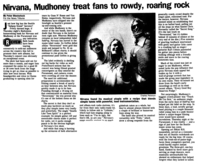 Nirvana / Mudhoney / Bikini Kill on Oct 31, 1991 [659-small]