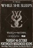 While She Sleeps / Bleed From Within / Polar / Crossfaith on Oct 4, 2012 [810-small]