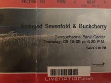 Burn Halo / Avenged Sevenfold / Buckcherry / Papa Roach on Mar 19, 2009 [089-small]
