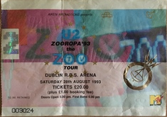 U2 on Aug 28, 1993 [268-small]