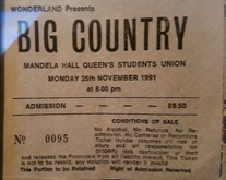 Big Country on Nov 25, 1991 [272-small]