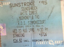 Soundgarden / White Zombie / Mudhoney / Tad / Pennywise / Sponge on Aug 23, 1995 [277-small]