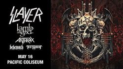 Slayer / Anthrax / Lamb of God / Behemoth / Testament on May 16, 2018 [137-small]