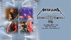 Avenged Sevenfold / Gojira / Metallica on Aug 14, 2017 [143-small]