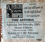 NME Awards Tour on Feb 3, 2001 [563-small]