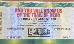 And You Will Know Us By The Trail Of Dead on Aug 3, 2000 [589-small]