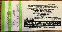 Ike Reilly / Bellwether / Brendan O’Shea on Mar 16, 2002 [717-small]