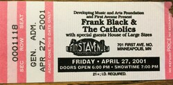 Frank Black & The Catholics / House of Large Sizes on Apr 27, 2001 [802-small]
