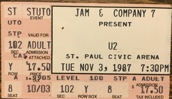 U2 / BoDeans on Nov 3, 1987 [820-small]