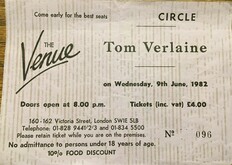 Tom Verlaine on Jun 9, 1982 [279-small]