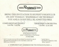 The Ruperts Orchestra  on Nov 20, 1992 [293-small]