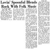 The Lovin' Spoonful / The Luvs on Aug 13, 1966 [384-small]