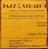 Stephane Grappelli on Nov 10, 1981 [436-small]