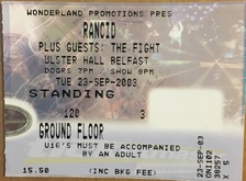 Rancid / The Fight on Sep 23, 2003 [494-small]