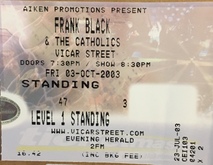 Frank Black and the Catholics on Oct 3, 2003 [498-small]