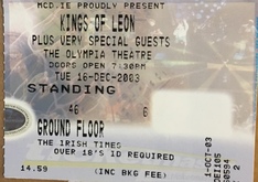 Kings Of Leon on Dec 16, 2003 [510-small]