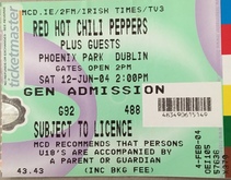 Red Hot Chilli Peppers / Pixies on Jun 12, 2004 [526-small]