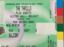 The Thrills on Dec 20, 2004 [562-small]