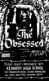 The Obsessed / Asylum / Dove on Nov 18, 1984 [725-small]
