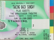 Taking Back Sunday on Jan 16, 2005 [970-small]