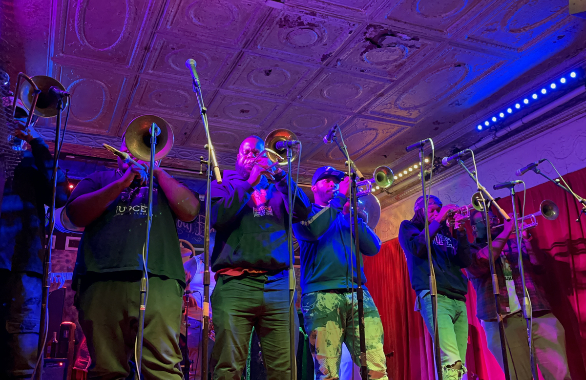 Oct 18, 2022 TBC Brass Band at Maple Leaf Bar New Orleans, Louisiana