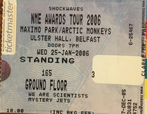 Maxïmo Park / Arctic Monkeys / We Are Scientists / Mystery Jets on Jan 25, 2006 [649-small]