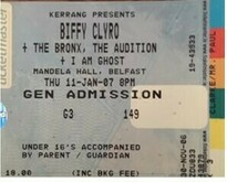 Biffy Clyro / The Bronx / The Audition / I Am Ghost on Jan 11, 2007 [688-small]
