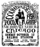 Country Joe & The Fish / Poco / Framework / Merryweather / Chicago on Oct 12, 1969 [694-small]