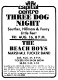 The Beach Boys / The Marshall Tucker Band on Aug 24, 1974 [887-small]