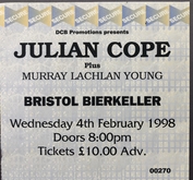 Julian Cope / Murray Lachlan-Young on Feb 4, 1998 [176-small]