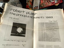 2 page Advert Sounds Mag, Robert Plant / It Bites on Dec 1, 1983 [315-small]